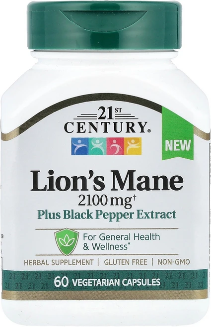 21세기 센트리 21st Century 노루궁뎅이버섯 2 100mg 베지 캡슐 60정124950원산지:기타, 1개 - 쿠팡