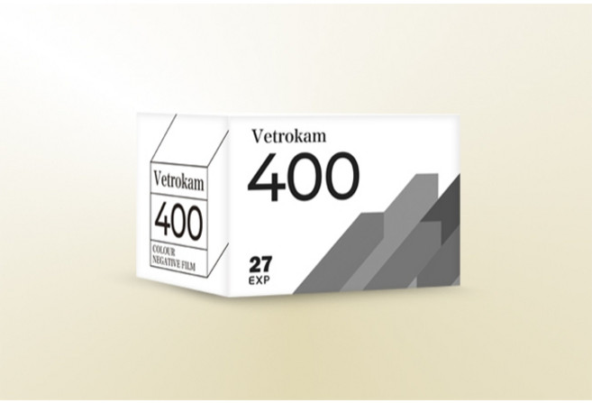 Vetrocam 400 彩色負片 27張 膠捲底片, 1個, 黑白 -27張 效期2027/12