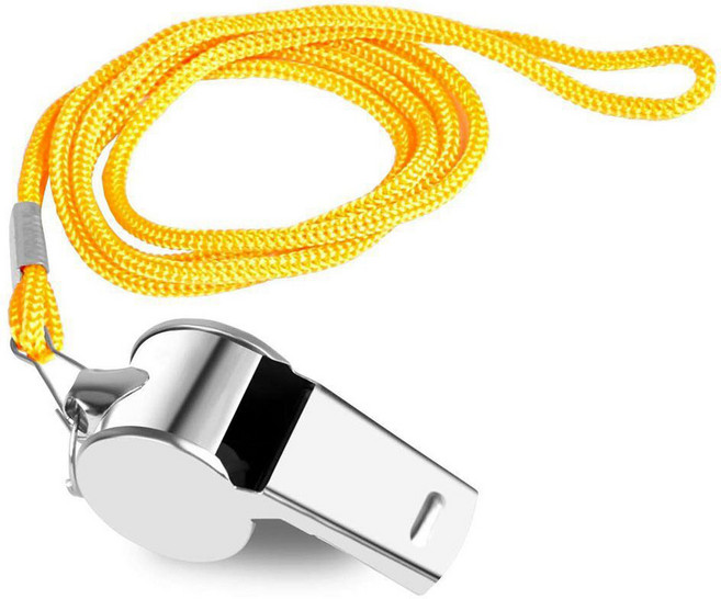 메탈 호루라기, 1개