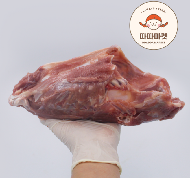 국내산 생 오리몸통뼈 5개 냉동 통뼈 오리육수 국물용, 10개