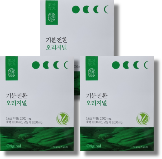 생활약속 기분전환 오리지널, 80g, 3개