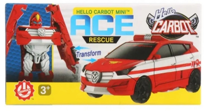 HELLO CARBOT 迷你變形機器人 ACE 艾斯, 1個