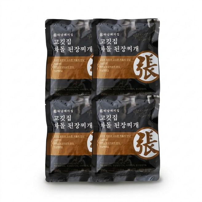 하남돼지집 고깃집 차돌 된장찌개250g 4개, 250g