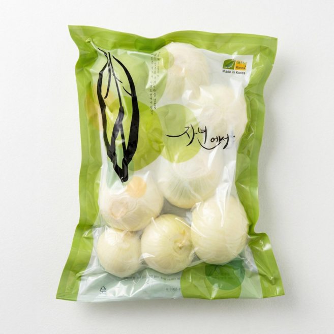 국산 깐양파 착착 진공포장 (중), 1개, 2.5kg