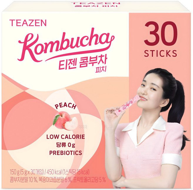 티젠 콤부차 피치, 5g, 30개입, 1박스