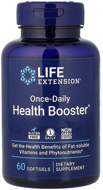 라이프익스텐션 Once-Daily Health Booster 소프트젤 60정, 1개