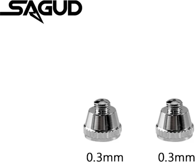 티에이치 1/2/3/4/5PCS 0.3/0.5mm 에어 브러시 노즐 캡 교체 부품 도구 스프레이 건 액세서리 SD-130 시리, 05 SD-42(130)-03-2