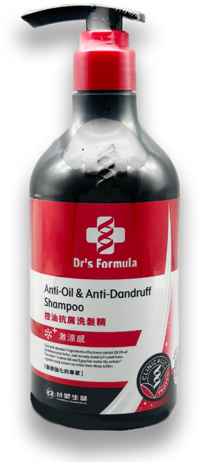 Dr's Formula 控油抗屑洗髮精, 580g, 1件