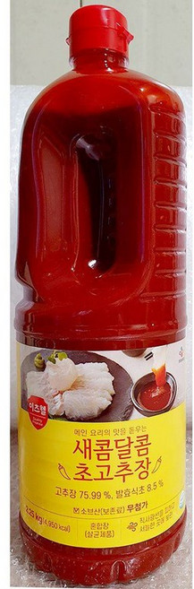 초고추장 이츠웰 2.25K, 2.25kg, 1개