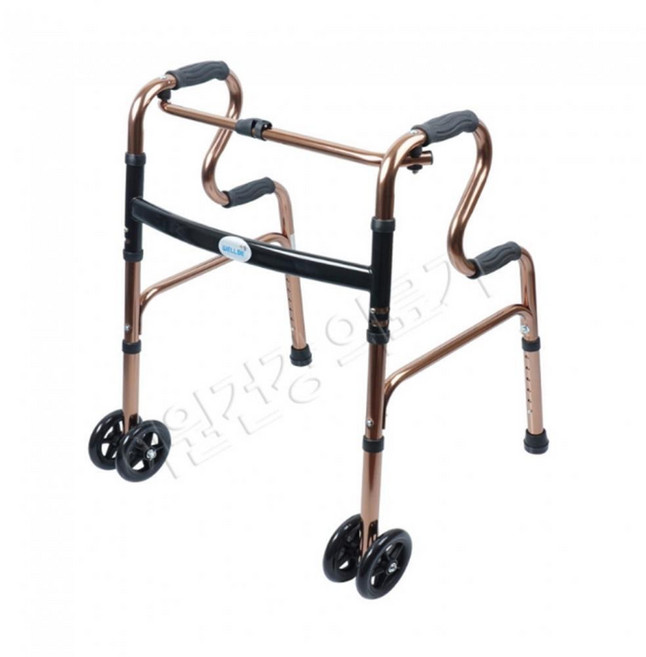 HM H41289웰비 2단바퀴워커(5인치 쌍바퀴)ZBW004, 1개