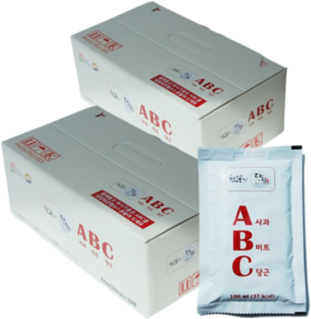 [2+1] 무안 햇살담은 ABC즙 100ml [60팩+30팩] 사과 비트 당근 식이섬유 다이어트즙
