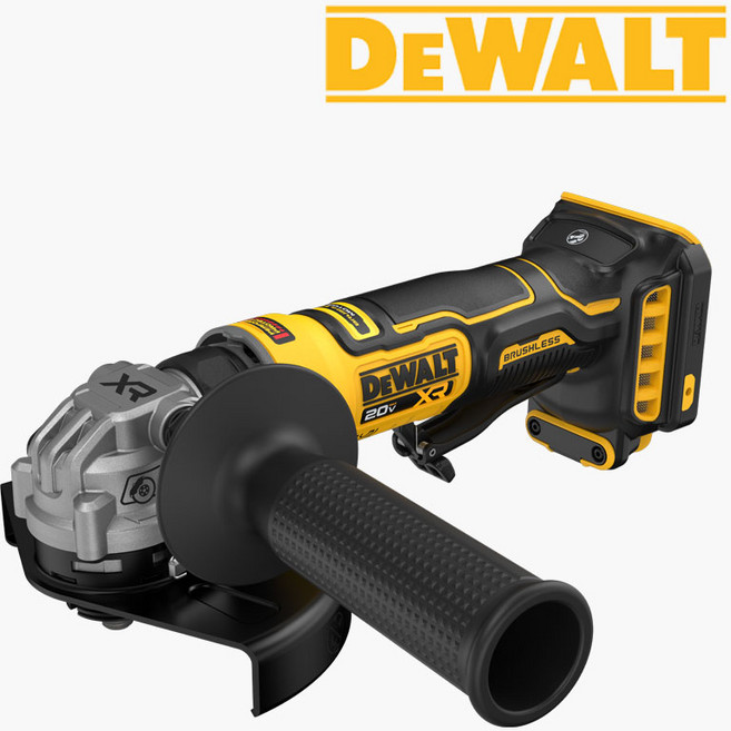 디월트 DCG404N 충전 20V 슈퍼 슬림 그라인더 125mm (5인치) 베어툴 (본체만) 패들 스위치, 1개