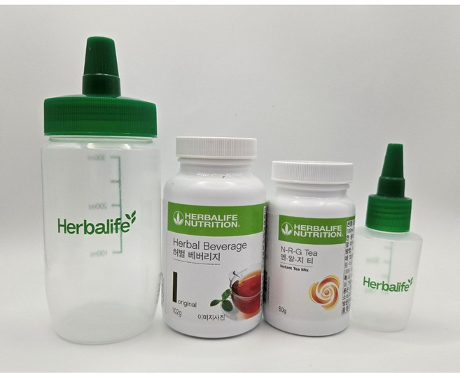 허벌라이프 허벌티세트(엔알지티+베버리지+티용기300ml+휴대용티용기50ml)
