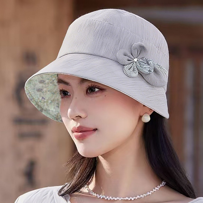 모브렛 2026 버킷햇 중년 여성 벙거지 봄 여름 데일리 모자