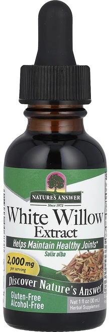 Nature's Answer 흰버드나무 추출물 알코올 무함유 2000mg 30ml(1fl oz), NaturesAnswer흰버드나무추출물알코올무함유200, 1개, 30ml - 쿠팡
