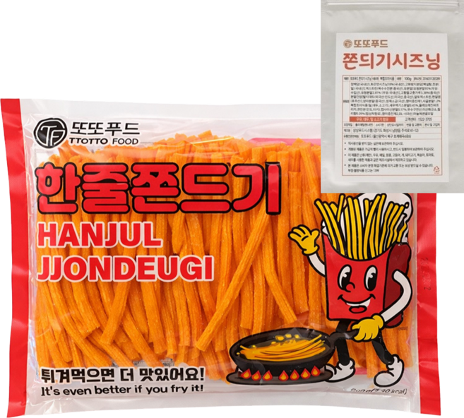 [신상품]한줄쫀드기+쫀듸기시즈닝(100g) 경주쫀드기, 100g