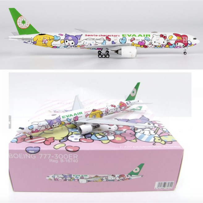 NG 1:400 Eva 777-300ER 73074 Sanrio characters, 1個