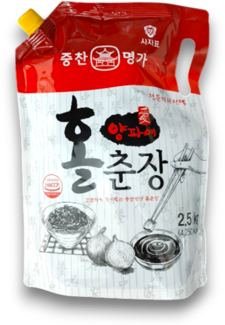 중찬명가 홀춘장, 2.5kg, 4개