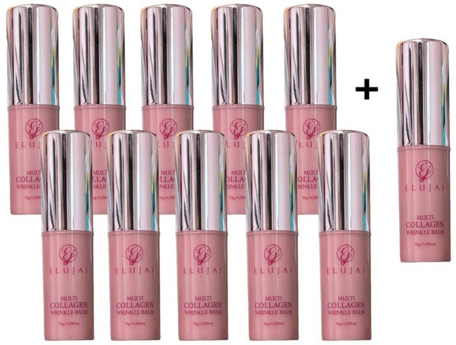 엘루자이 멀티 콜라겐 링클밤 (시즌2)/ 멀티밤 주름지우개 미백 보습, 10g, 11개