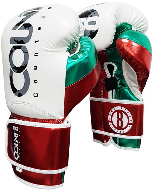 컨텐더 카운트8 메탈 글러브 CE-8004, 레드/그린, 1개