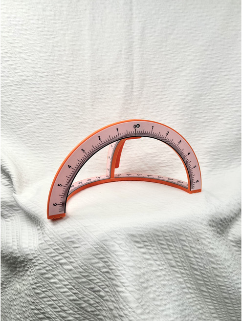 볼링볼 쿼터스케일 레이아웃 곡자 볼링공 프로샵 지공, 1개, 오렌지