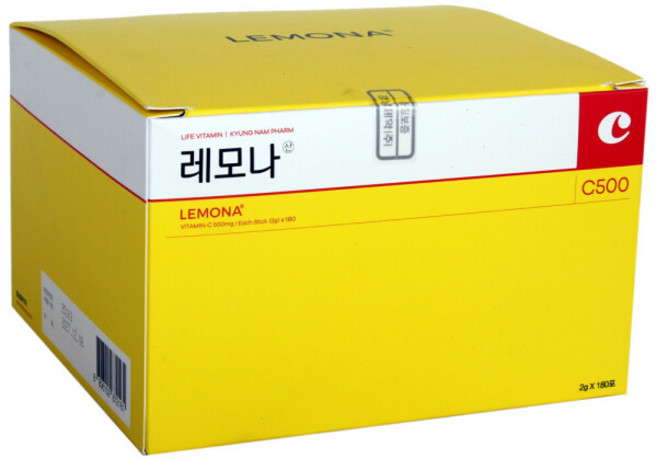 경남제약 레모나 2g x 180포 비타민C 영양제 코스트코, 360g, 1개