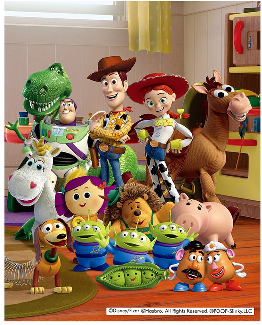 [듀얼라이프] 뉴 디즈니 캔버스 보석십자수 4050 큐빅 페인팅, 1개, 1.디즈니 토이스토리4 모험을 떠나요