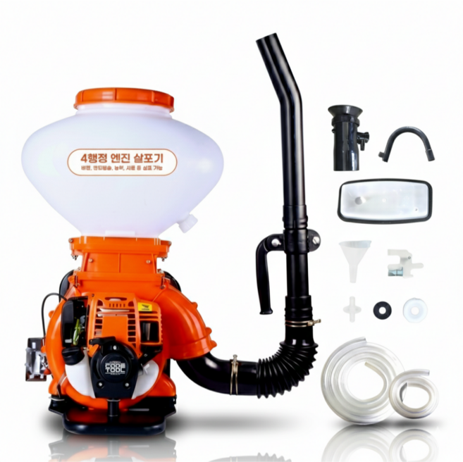 코스툴 4행정 엔진 살포기 분무기 38cc 26L 농약 비료 염화칼슘, 1개