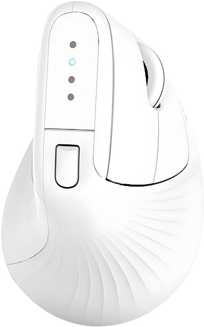 삼성전자 버티컬 블루투스 멀티페어링 무선 마우스, SM-M1300QW, 화이트