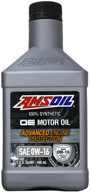 AMSOIL OE 合成機油 SAE 0W-16 API SP GF-6B 油電車適用, 1個