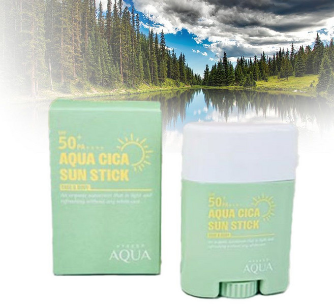 히솝 아쿠아 시카 선스틱 내추럴 썬크림 SPF50+, 1개