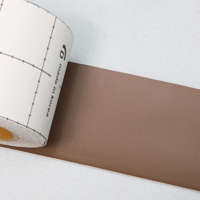 데코인] 인조가죽테이프 가죽테이프 인조가죽스티커 가죽스티커 인조가죽시트지 접착식 인조가죽 레자 소파리폼 소파수리, 1.#2529 모카(일반)