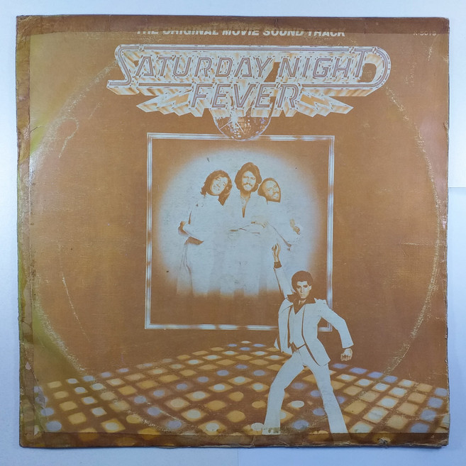 토요일 밤의 열기 영화음악 2LP SATURDAY NIGHT FEVER O.S.T/ 자켓EX+/ 음반EX 인테리어용 재생가능/ LP 초음파세척
