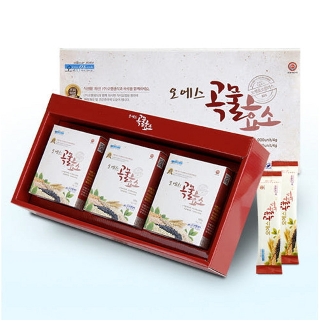 오행생식 오에스 곡물효소 [원산지:국산(충청남도 태안군)] 4g 90포, 90개