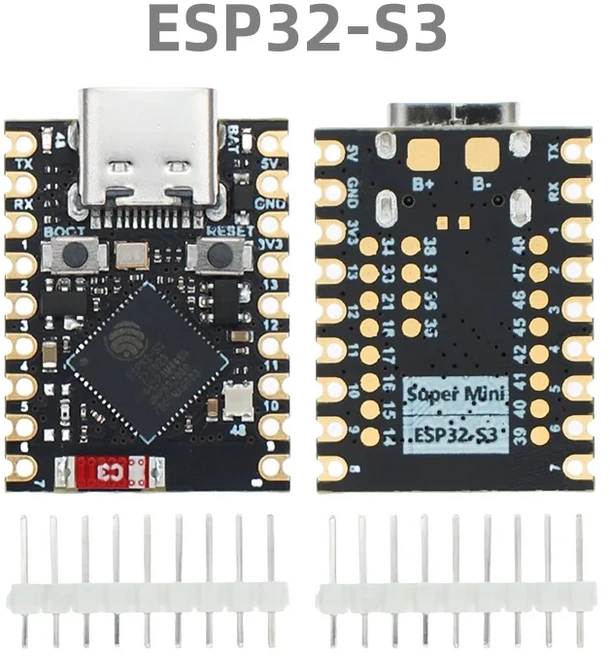 ESP32-C3 개발 보드 SuperMini 호환 C3 WiFi Bluetooth, 02 ESP32 S3 Supermini, 1개