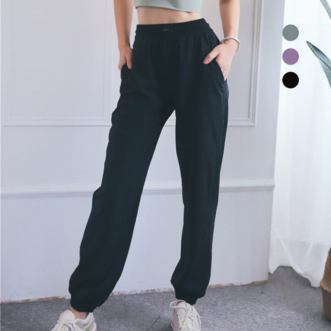 레차카 여성 애슬레저 트레이닝 팬츠 데일리 실내외 스포츠