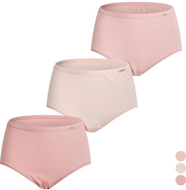 제임스딘 저자극 순면 빅사이즈 맥시팬티 3매입