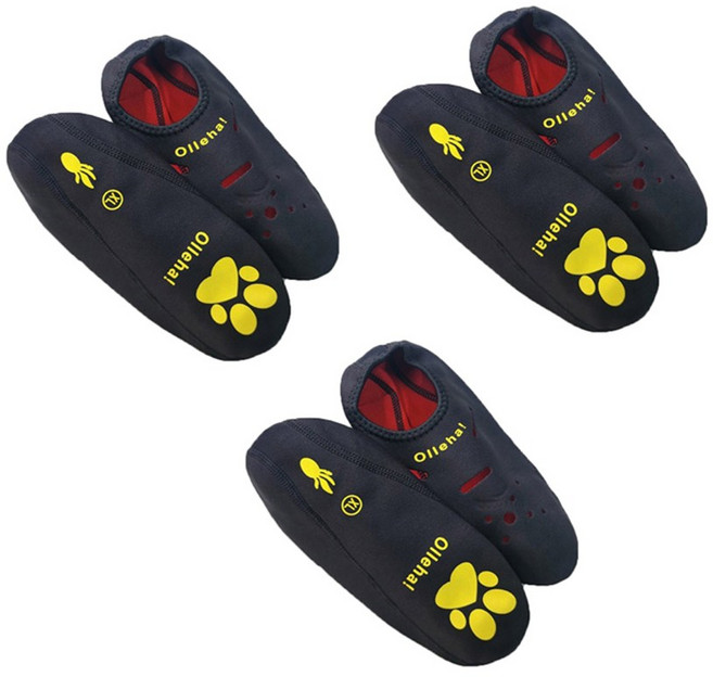 우블리스 보온 보습 겨울 발열 덧신 3켤례세트