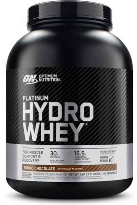 옵티멈뉴트리션 플래티넘 하이드로 웨이 프로틴 아이솔레이트 터보 초콜릿, 1.64kg, 1개