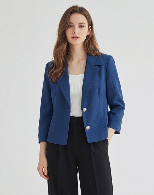 미센스 미센스 소매볼륨 숏자켓_MB45JKM120Z