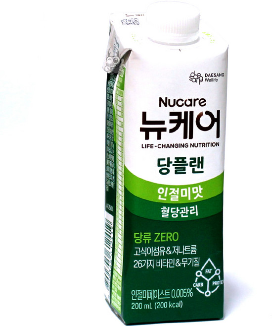 대상웰라이프 뉴케어 당플랜 인절미 맛, 200ml, 15개