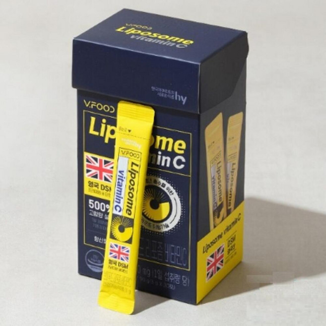 진스샵 영국산 리포좀 비타민 C 성인 남성 여성 청소년 항산화 영양제 제품 30포, 1개