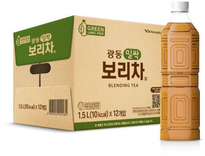 광동 밀싹 보리차 1.5L 12개 1박스