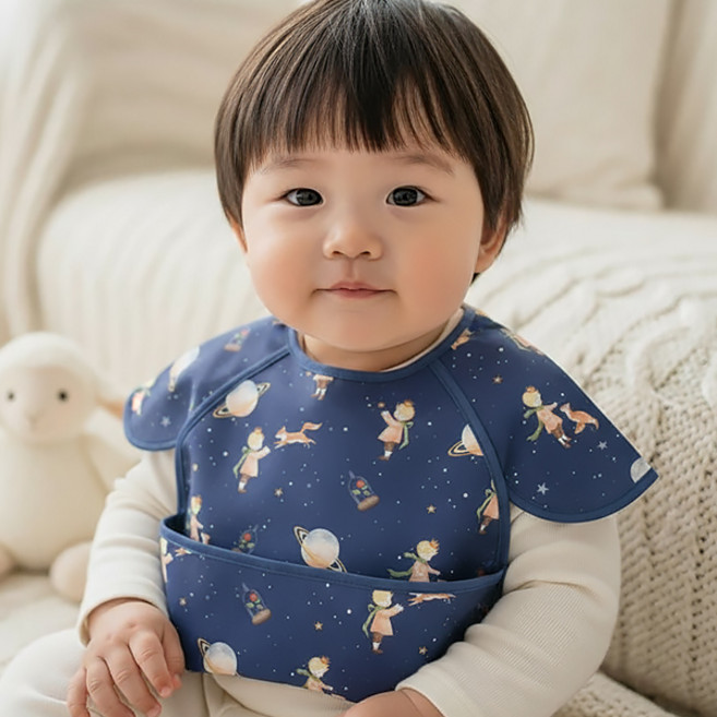 몽실이 소프트 풀커버 이유식턱받이 KC인증 아기 유아 신생아 남아 여아