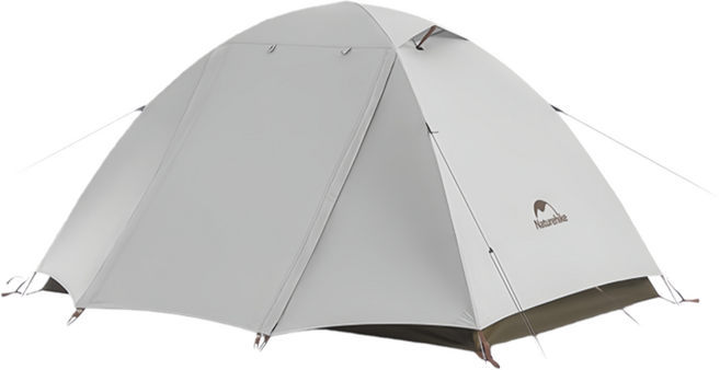 네이처하이크 클라우드 리버 시리즈 방수 방풍 경량 텐트, 아프리콧 화이트, 2인용