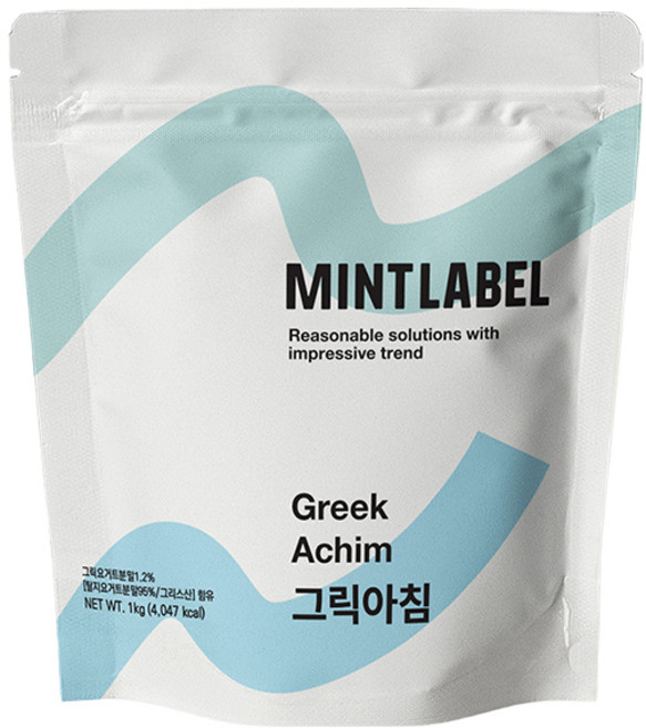민트라벨 그릭아침 요거트파우더 요거트스무디 요거트아이스크림, 5개, 1kg, 1개입