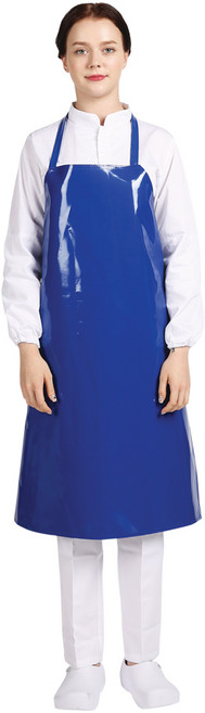 네오브릭 방수앞치마 양면 (중) 목끈형 65X90cm 14color, 청색, 1개