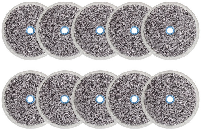 삼성 비스포크 청정스테이션 외 청소기 호환 극세사 물걸레 패드 16cm 2매, 5세트, VS20T9278S3160mm2매입