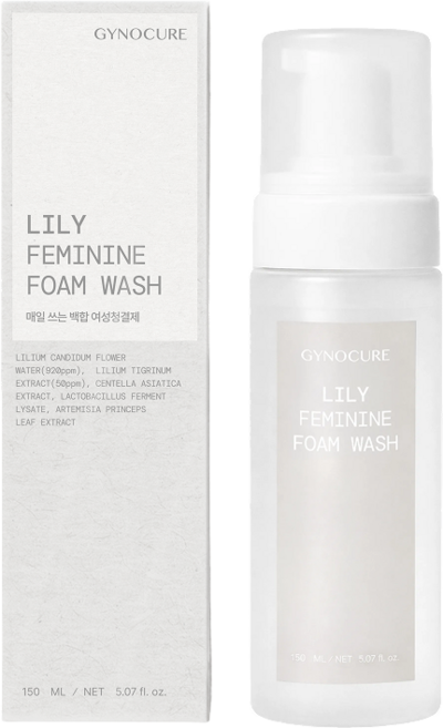 GYNOCURE 지노큐어 매일 쓰는 여성청결제 약산성 저자극, 1개, 150ml