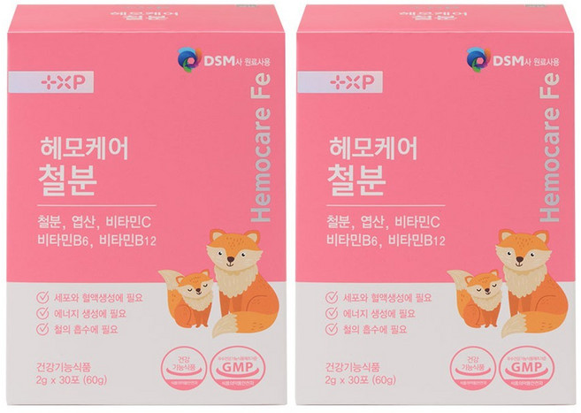 흡수율 높고 변비 없는 리포퍼 철분 레몬맛 [약국판매], 2세트, 30회분